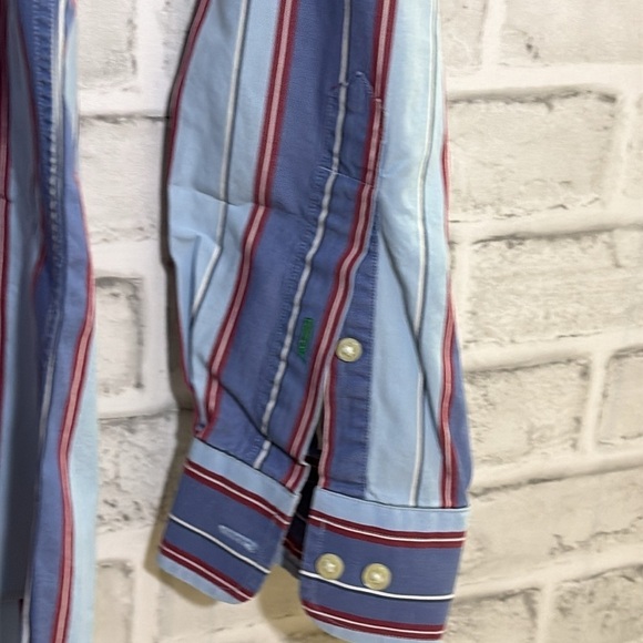 Tommy Hilfiger men’s button-down dress shirt size medium,  neck 15 1/2, - Picture 3 of 6